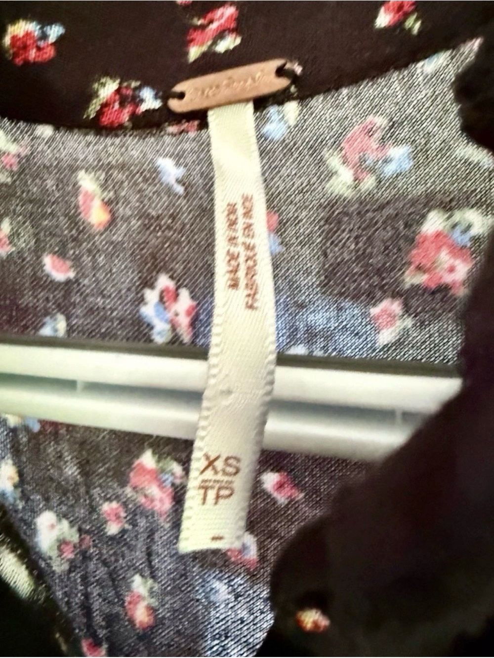 Free People Rare Feelings Maxi Dress Size XS Black Combo Color NEW WITHOUT TAGS - Picture 5 of 5